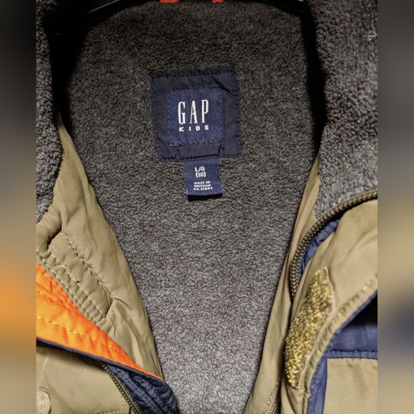 Gap Kids Utility jacket - size 10 (L) EUC - Picture 2 of 2
